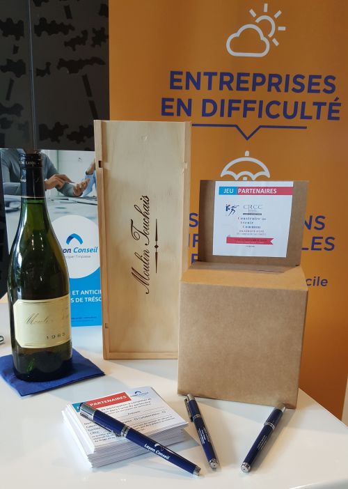 Le jeu partenaire pour l université d été 2019 la bouteille de Coteaux du Layon était à gagner