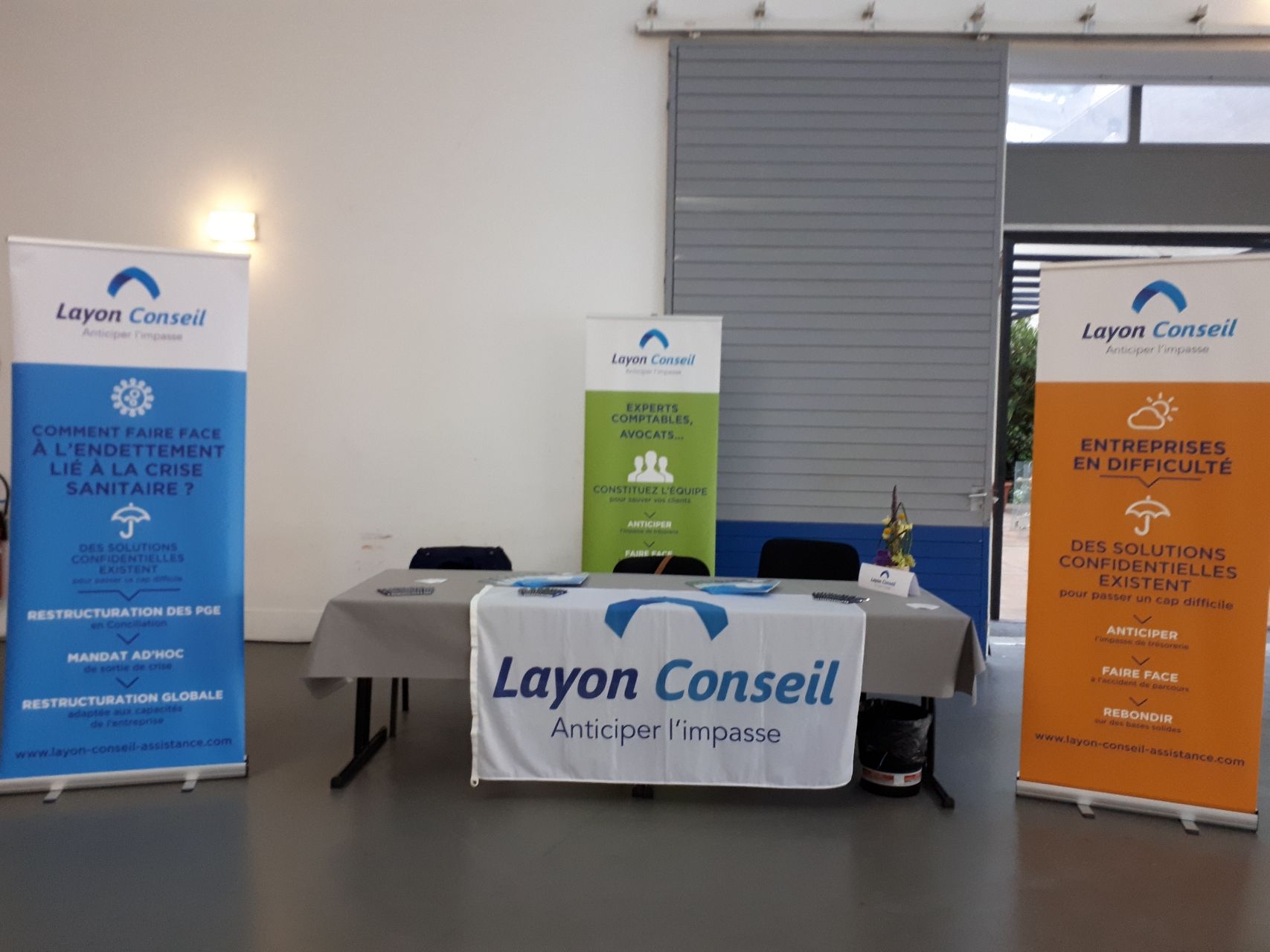 Stand Layon Conseil Université d'été 2021